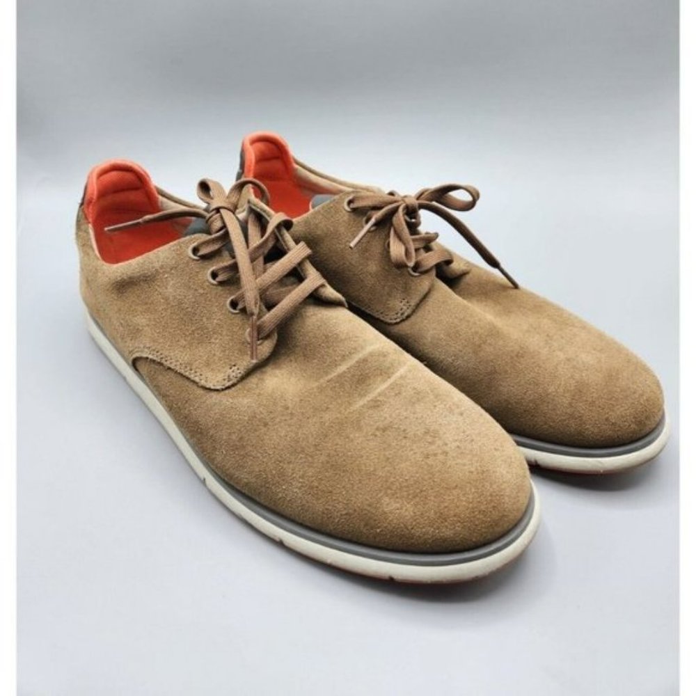 Camper Smith Brown Suede Formal Mens  Shoes K100478-004 Size 44